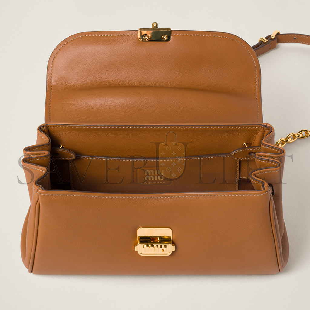 M1v M1v leather shoulder bag 5bd266 (24*14*7.5cm)
